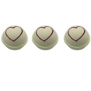 کوکتل نمک حمام مدل heart 01 وزن 60 گرم بسته 3 عددی
