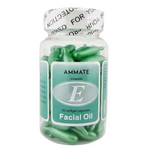 کپسول ضد چروک امیت مدل ویتامین e حجم 1.6 میلی لیتر بسته 60 عددی