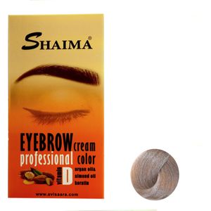 کیت رنگ ابرو شایما شماره c7.e8.2 حجم 30 میلی لیتر رنگ بلوند دودی روشن