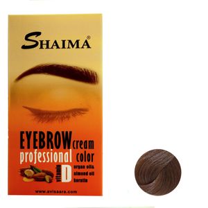 کیت رنگ ابرو شایما شماره ch6 e7.e حجم 30 میلی لیتر رنگ بلوند شکلاتی روشن