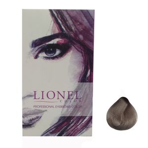 کیت رنگ ابرو لیونل شماره ln8 حجم 15 میلی لیتر رنگ نسکافه ای روشن