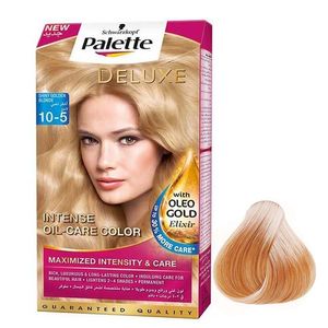 کیت رنگ مو پلت سری deluxe شماره 5 10 حجم 50 میلی لیتر رنگ طلایی