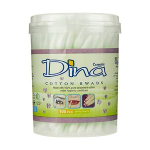 گوش پاک کن آرایشی دینا مدل g 001 بسته 100 عددی