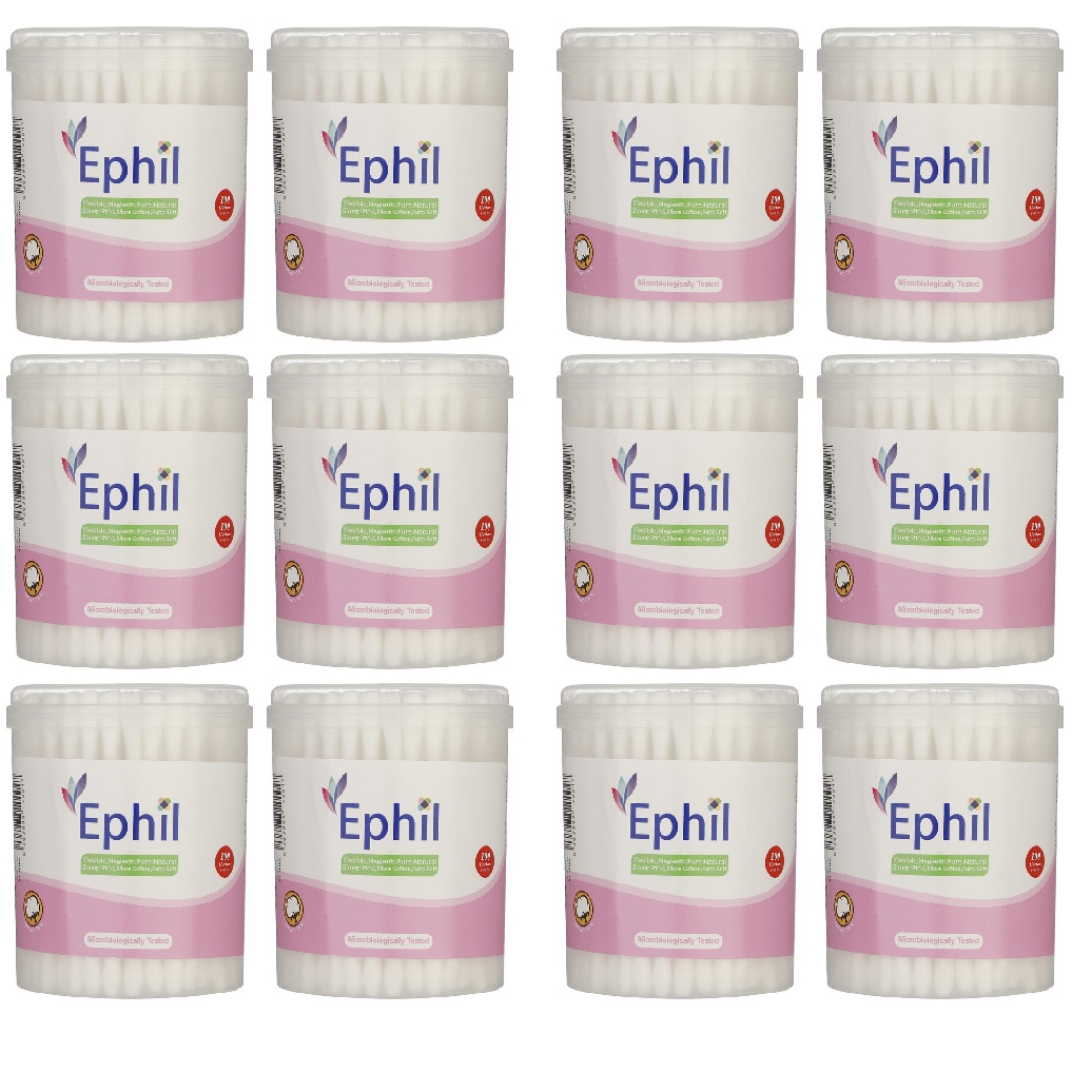 گوش پاک کن افیل مدل natural مجموعه 12 عددی