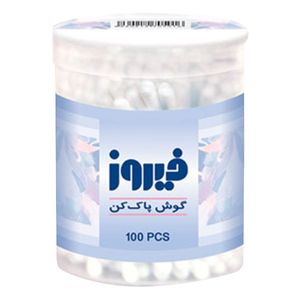 گوش پاک کن فیروز  بسته 100 عددی