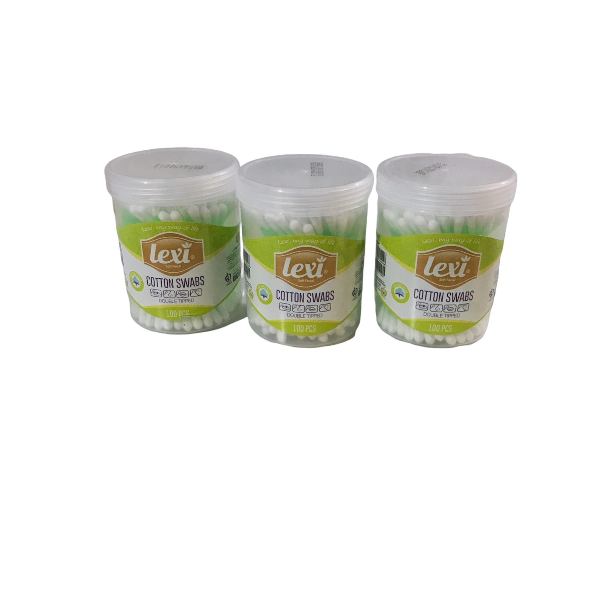 گوش پاک کن لکسی مدل duble مجموعه 3 عددی