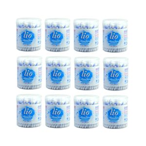 گوش پاک کن لیو مدل cottone sulal مجموعه 12 عددی