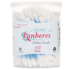 گوش پاک کن پنبه ریز بسته 100 عددی