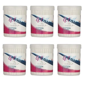 گوش پاک کن گل ارکیده خراسان مدل natural مجموعه 6 عددی