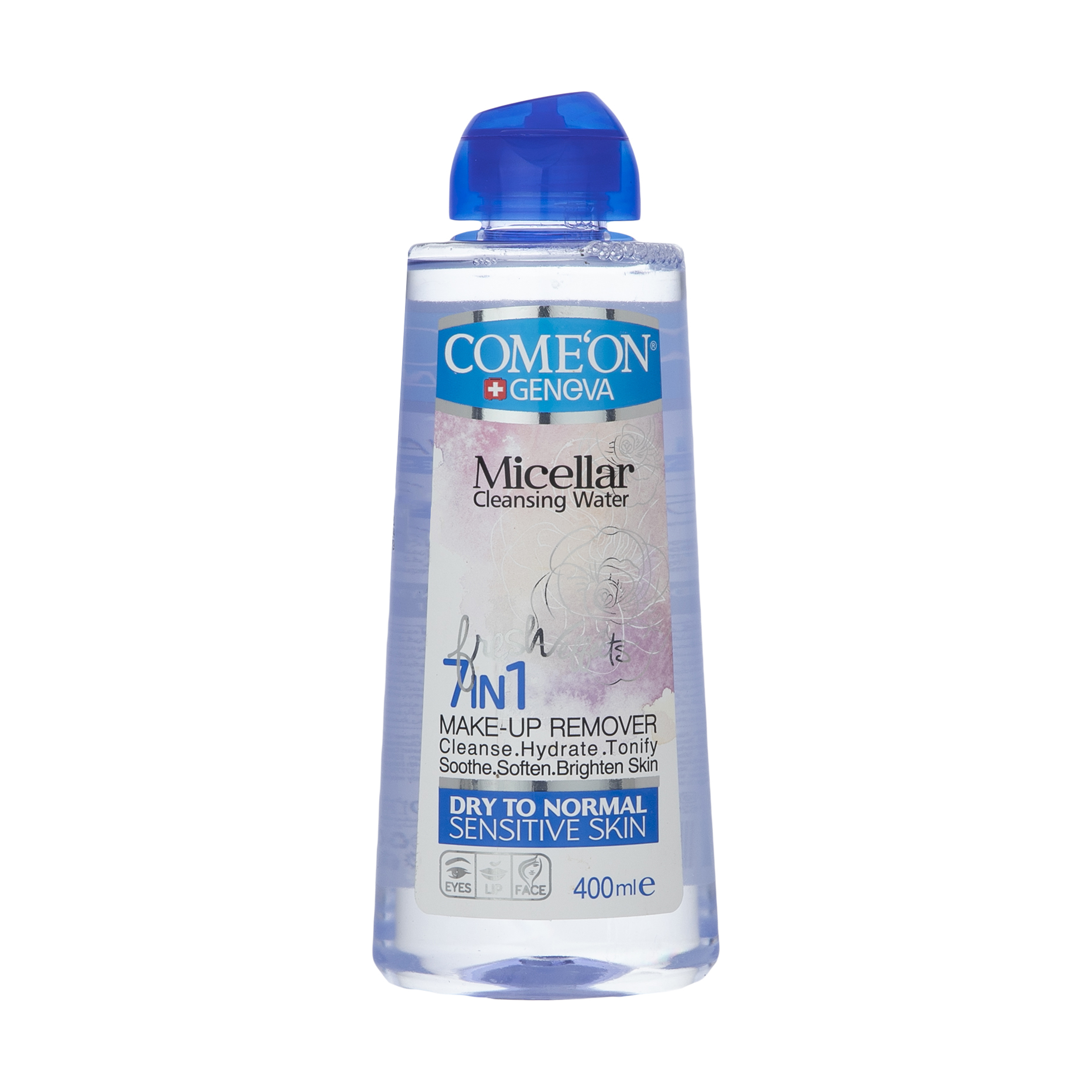 آب پاک کننده آرایش صورت کامان مدل dry skin حجم 400 میلی لیتر
