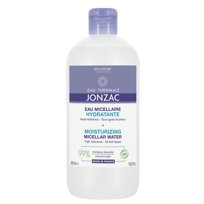 آب پاک کننده صورت ژونزک مدل moisturizing حجم 500 میلی لیتر