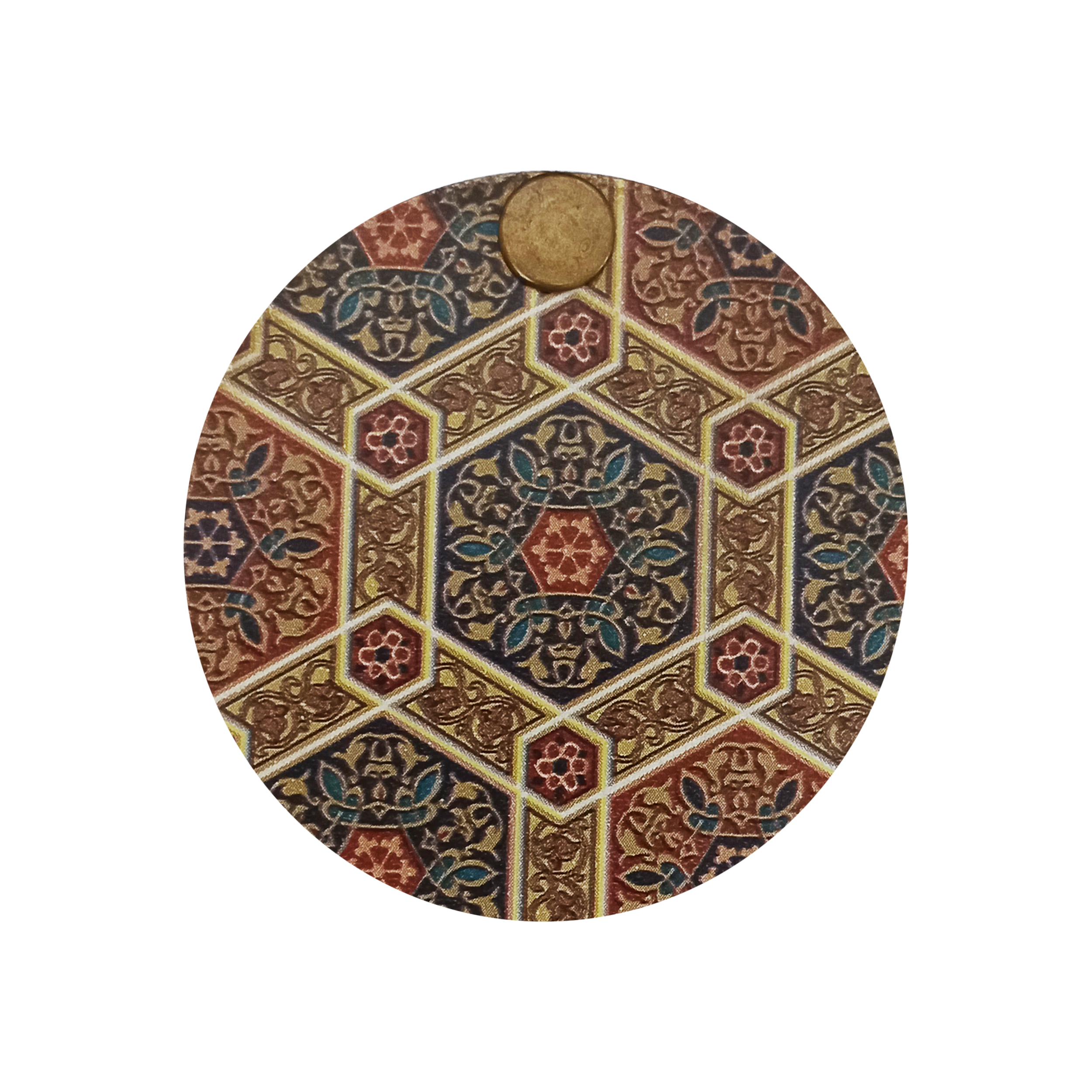 آینه جیبی مدل slm طرح اسلیمی کد 036