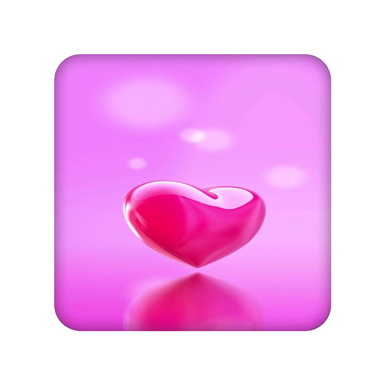 آینه جیبی مدل قلب کد 1318
