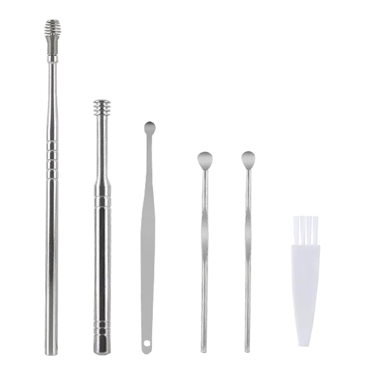 ابزار پاکسازی گوش کیو وای اچ مدل ear 980 مجموعه 6 عددی