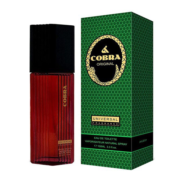 ادو تولیت یونیورسال فراگرنس مدل cobra حجم 100 میلی لیتر