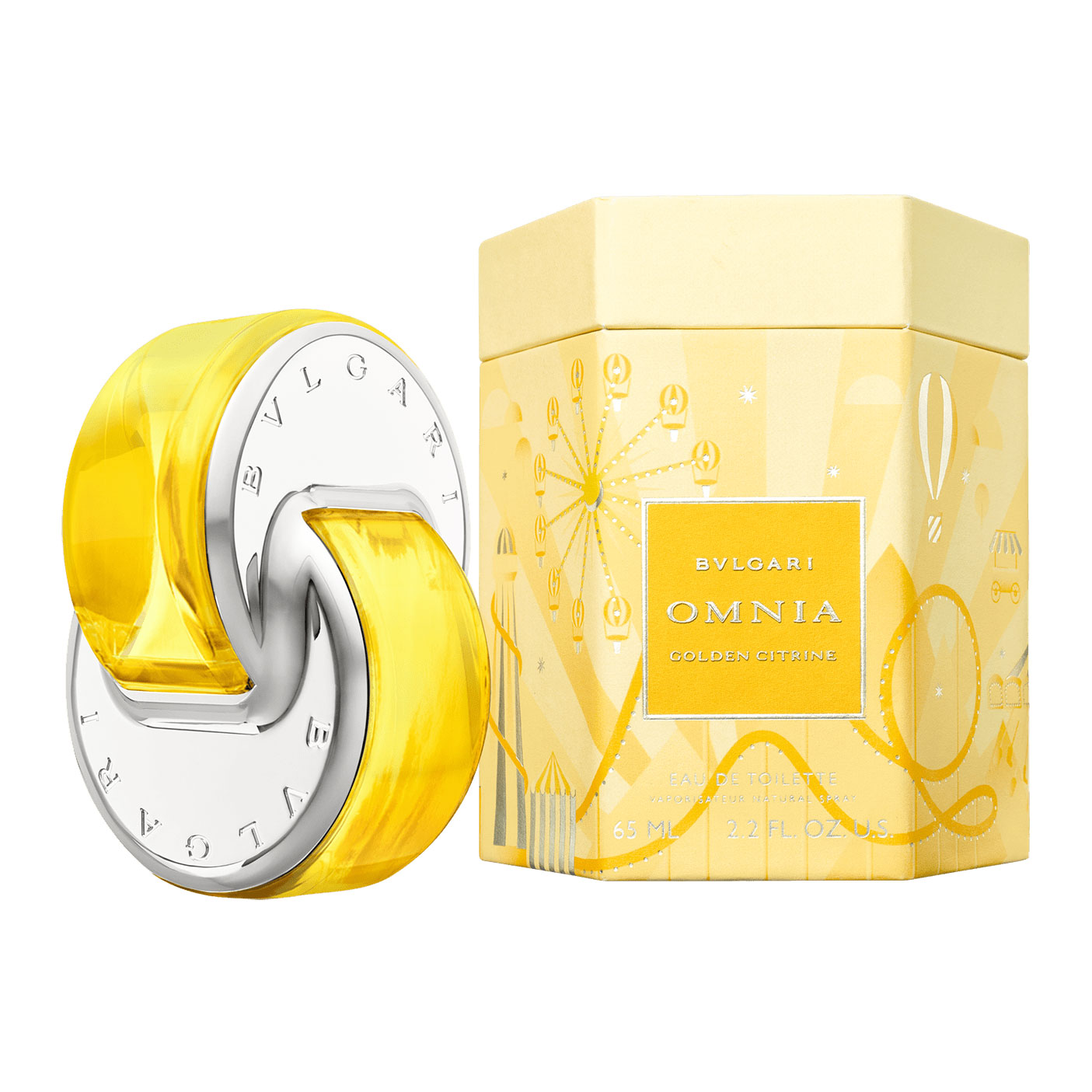 ادو تویلت زنانه بولگاری مدل omnia golden citrine حجم 65 میلی لیتر