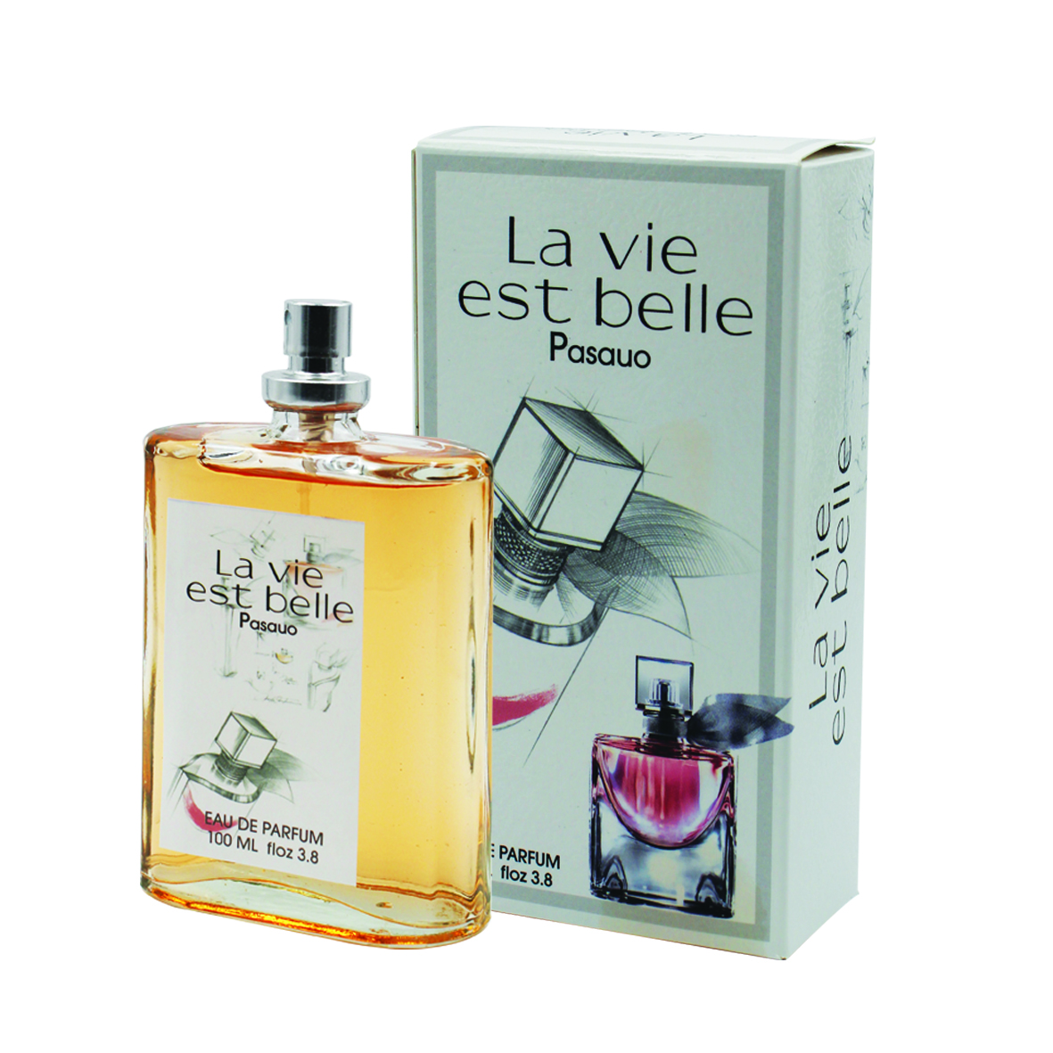 ادو تویلت زنانه پاسائو مدل la vie est belle حجم 100 میلی لیتر
