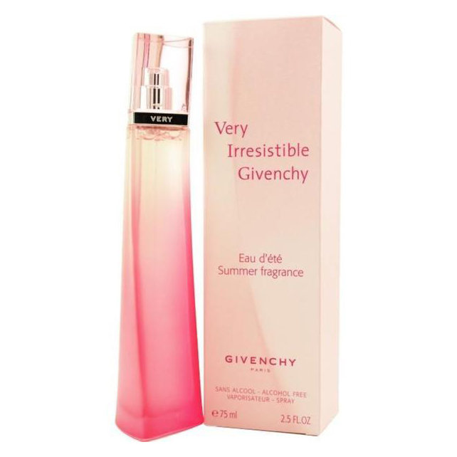 ادو تویلت زنانه ژیوانشی مدل very irresistable summer fragrance حجم 75 میلی لیتر