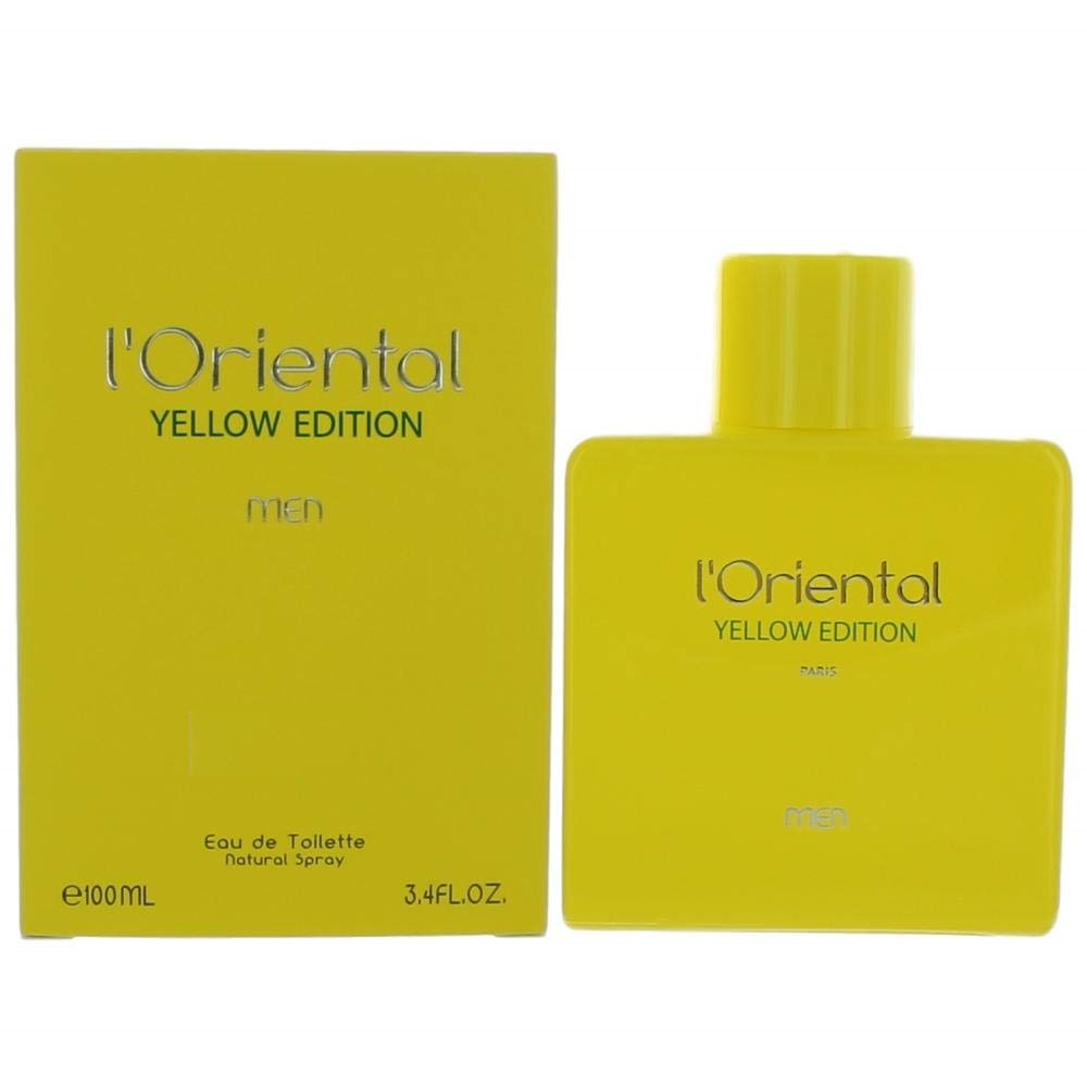 ادو تویلت مردانه اورینتال مدل yellow edition حجم 100 میلی لیتر