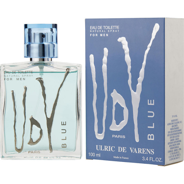 ادو تویلت مردانه اولریک دو وارن مدل blue حجم 100 میلی لیتر