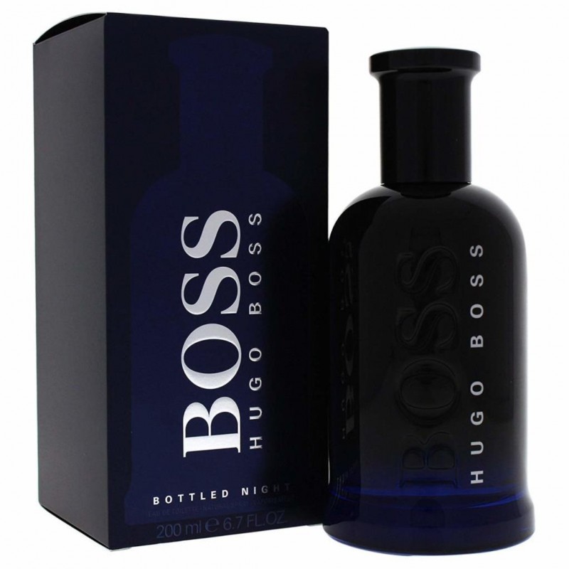 ادو تویلت مردانه هوگو باس مدل bottled night حجم 200 میلی لیتر