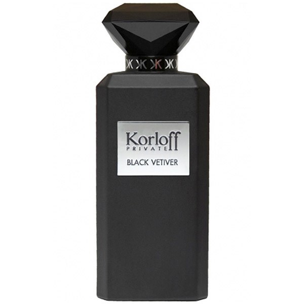 ادو تویلت مردانه و زنانه korloff مدل private black vetiver حجم 88 میلی لیتر