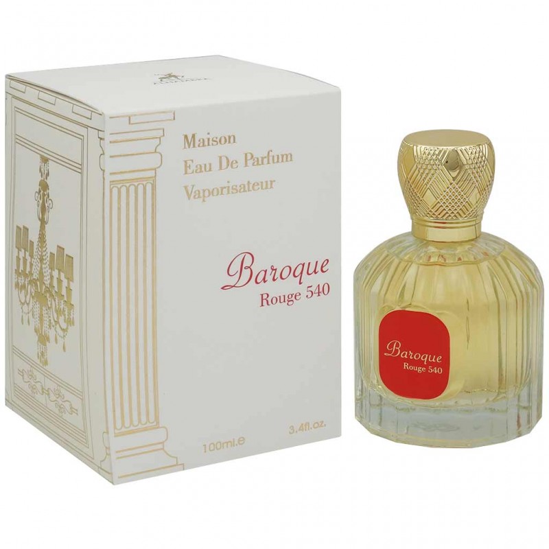 ادو پرفیوم الحمبرا مدل baroque rouge 540 حجم 100 میلی لیتر
