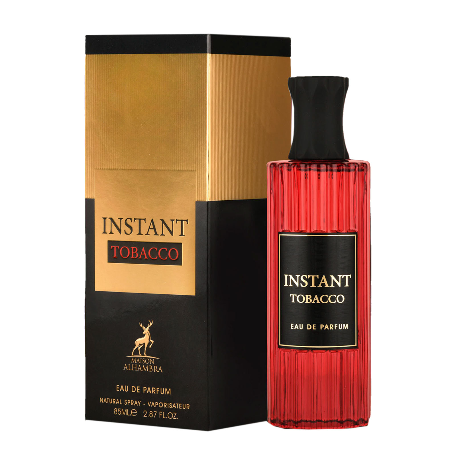ادو پرفیوم الحمبرا مدل instant tobacco حجم 85 میلی لیتر