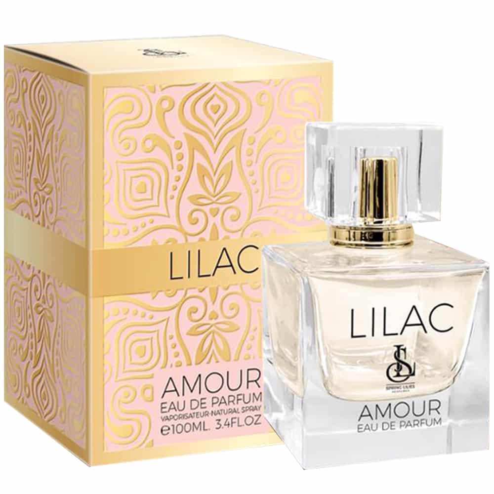 ادو پرفیوم زنانه اسپرینگ لیلیز مدل lilac amour حجم 100 میلی لیتر