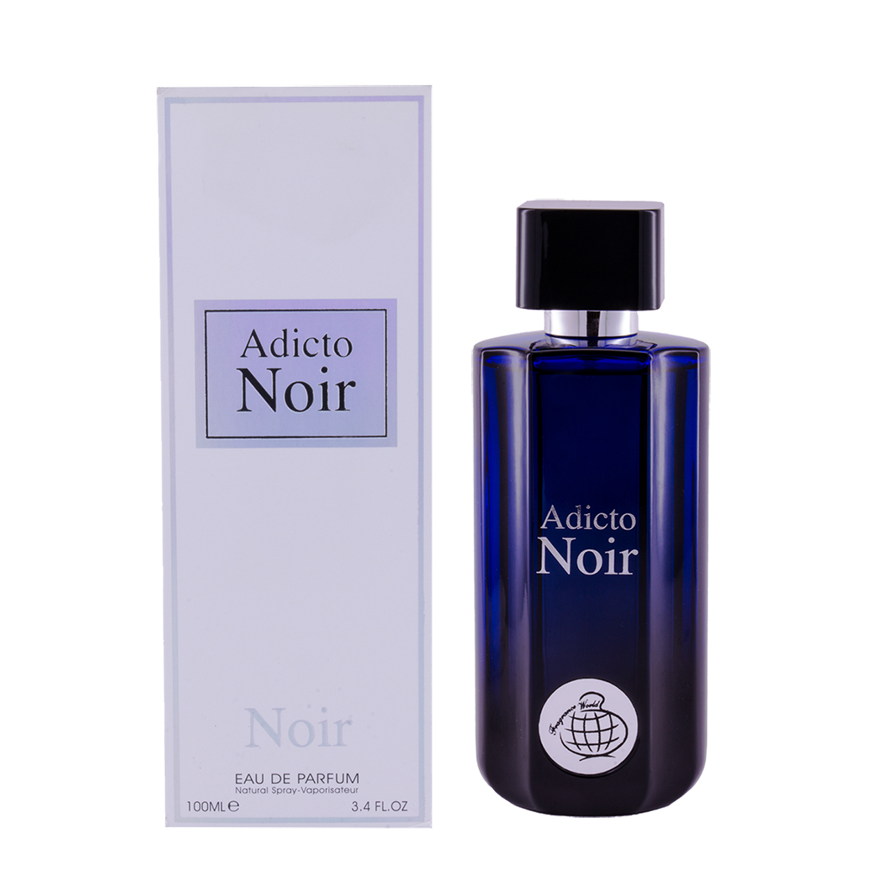 ادو پرفیوم زنانه فراگرنس ورد مدل adicto noir حجم 100 میلی لیتر