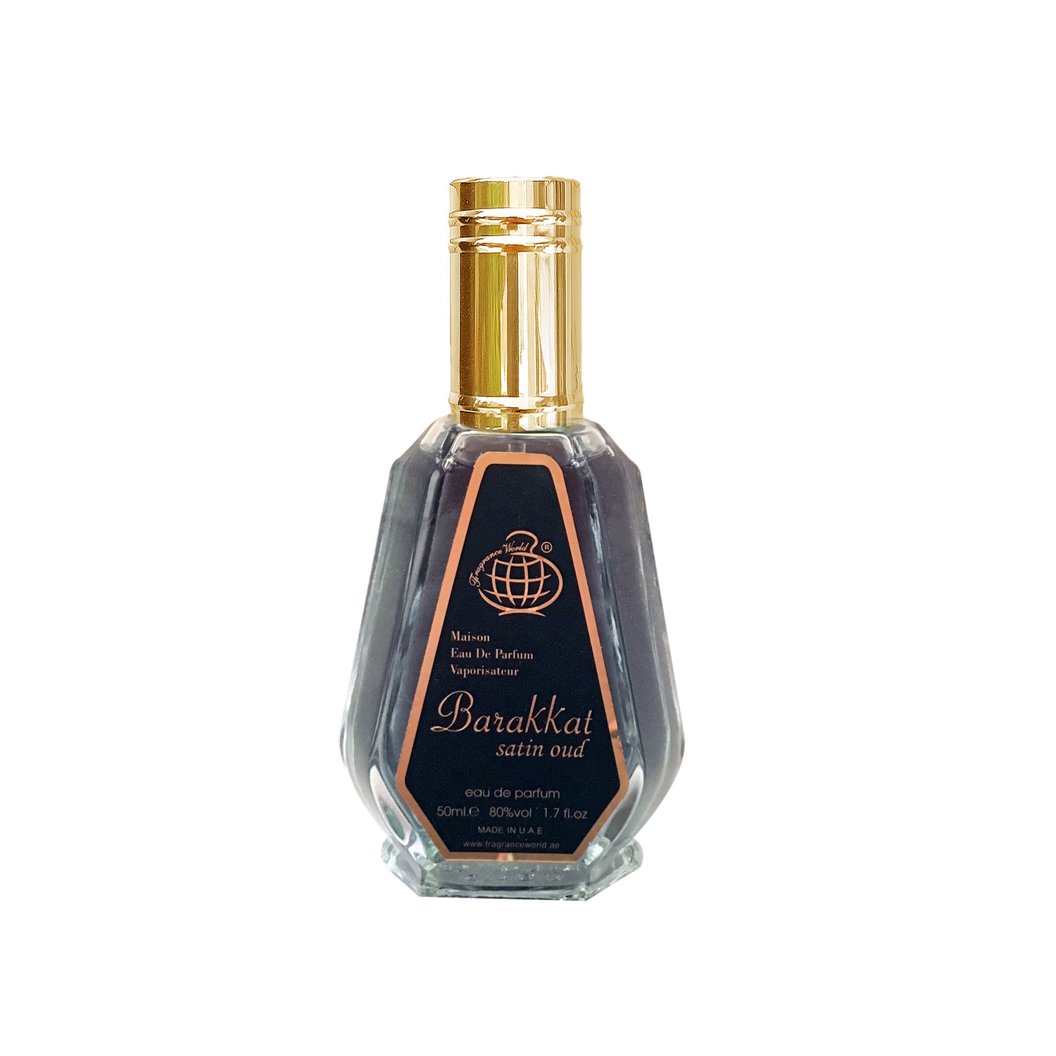 ادو پرفیوم زنانه فراگرنس ورد مدل barakkat satin oud حجم 50 میلی لیتر