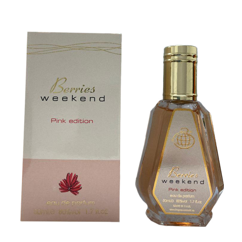 ادو پرفیوم زنانه فراگرنس ورد مدل berries weekend حجم 50 میلی لیتر