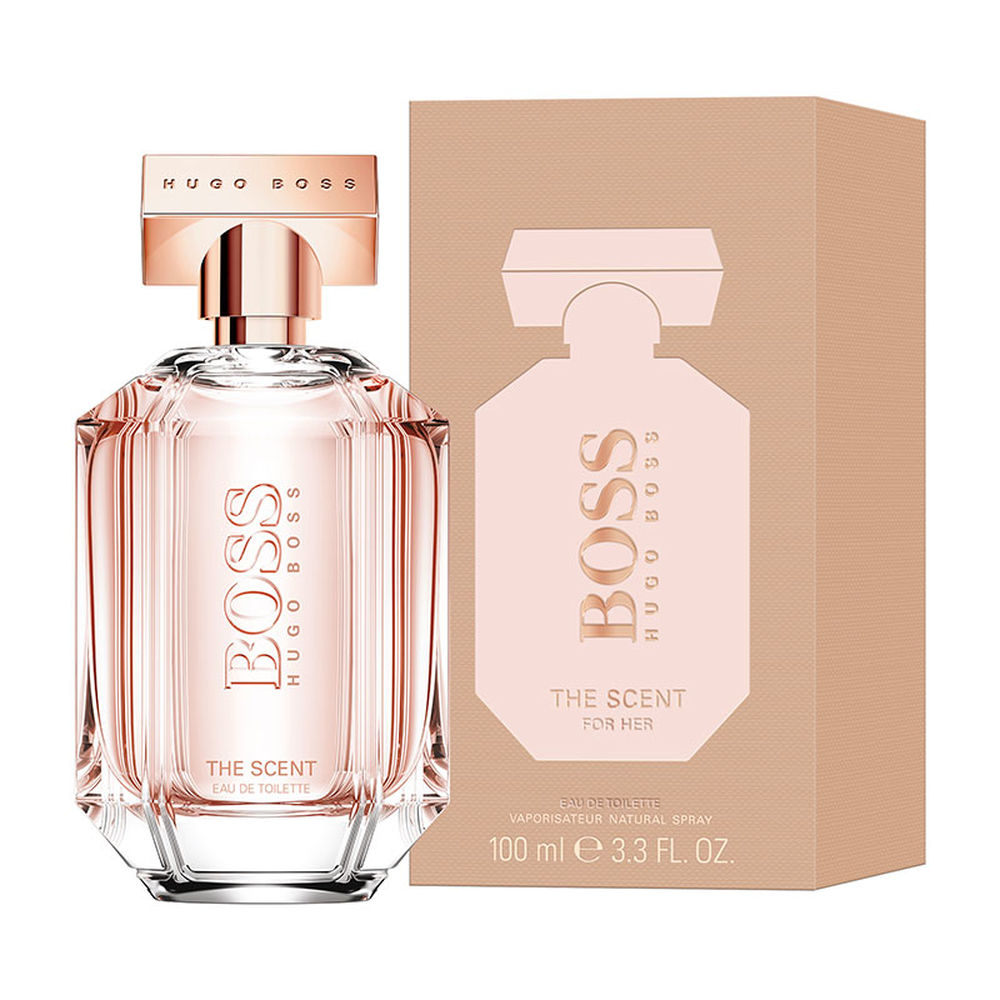 ادو پرفیوم زنانه هوگو باس مدل the scent for her حجم 100 میلی لیتر