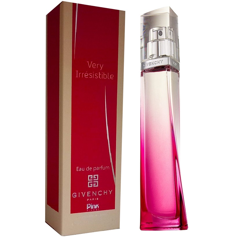 ادو پرفیوم زنانه پینک مدل givenchy very irresistible حجم 65 میلی لیتر