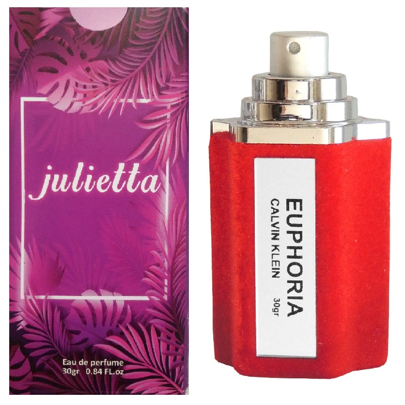 ادو پرفیوم زنانه ژولییتا مدل calvin klein euphoria حجم 30 میلی لیتر