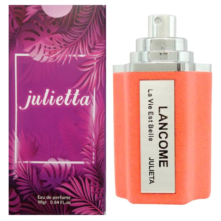 ادو پرفیوم زنانه ژولییتا مدل lancome la vie est belle حجم 30 میلی لیتر