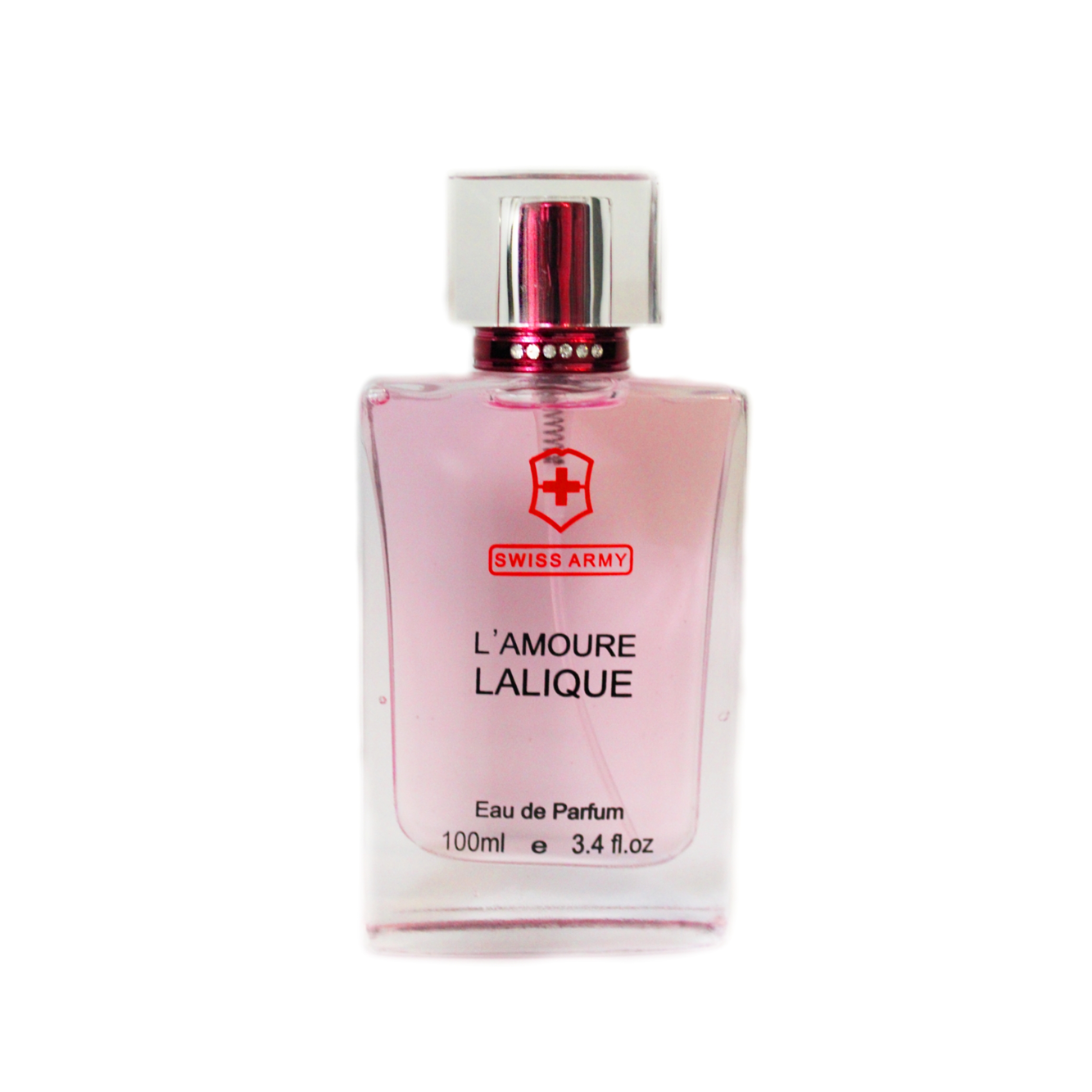 ادو پرفیوم سوئیس آرمی مدل lamour lalique حجم ۱۰۰ میلی لیتر