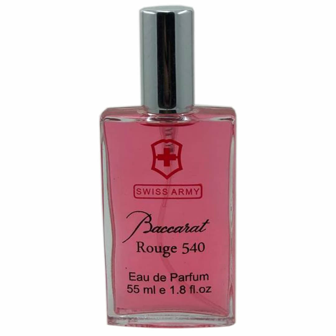 ادو پرفیوم سوئیس آرمی مدل اسکلوسیو baccarat rouge 540 حجم 55 میلی لیتر