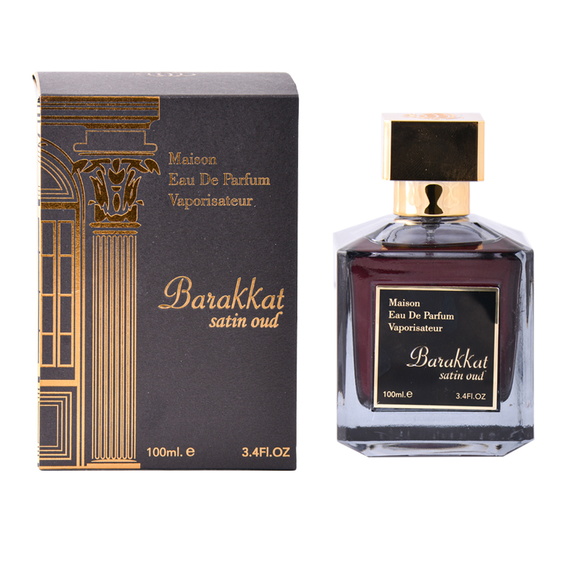 ادو پرفیوم فراگرنس ورد مدل barakkat satin oud حجم 100 میلی لیتر