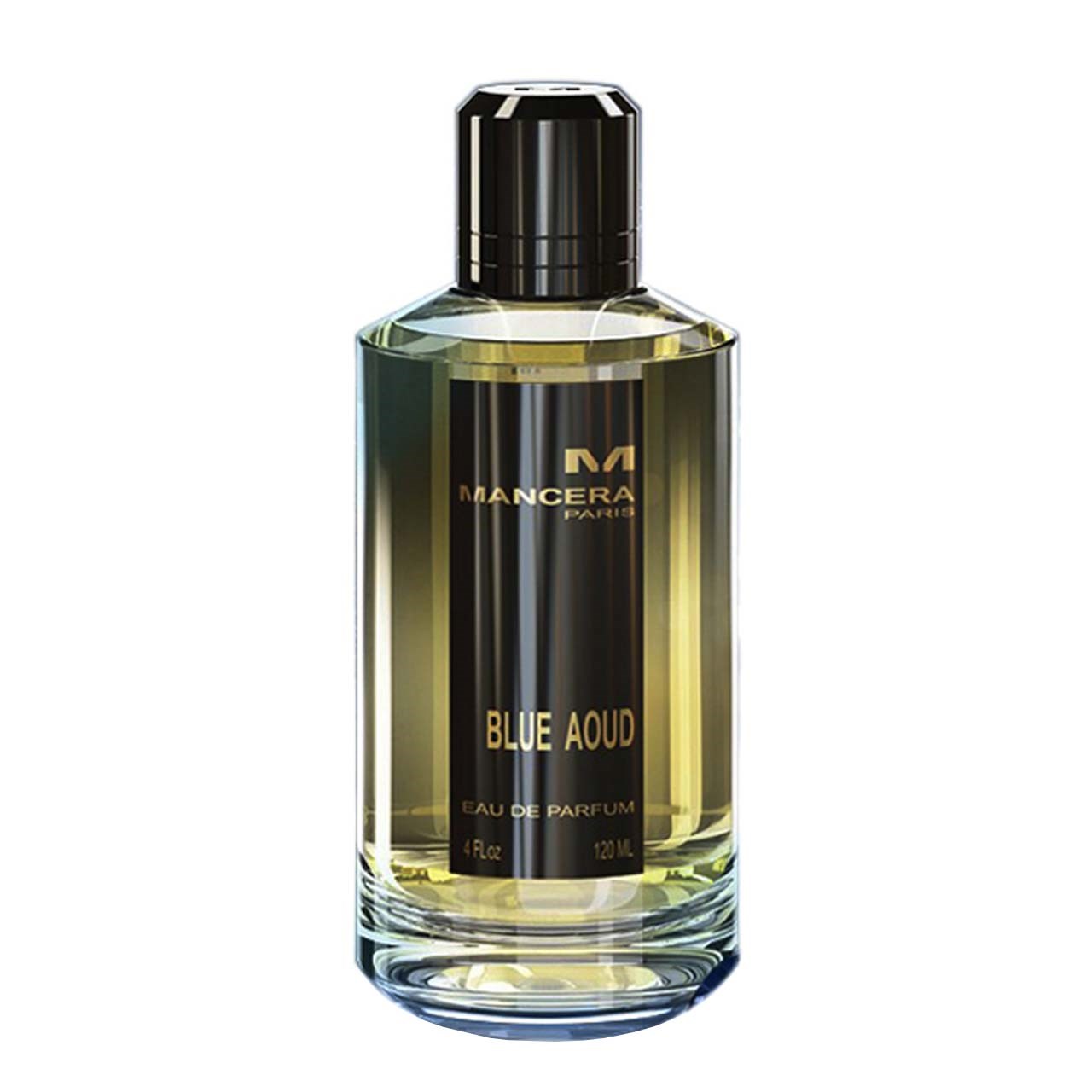 ادو پرفیوم مانسرا مدل blue aoud حجم 120 میلی لیتر