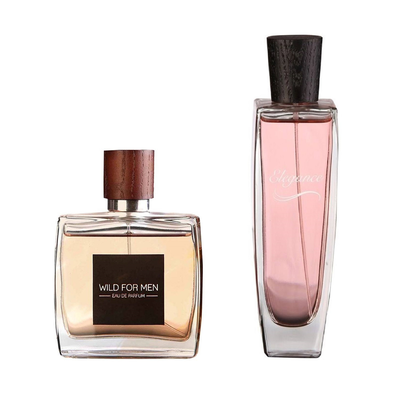 ادو پرفیوم مردانه استاویتا مدل wild f حجم 100 میلی لیتر به همراه ادو پرفیوم زنانه استاویتا مدل elegance