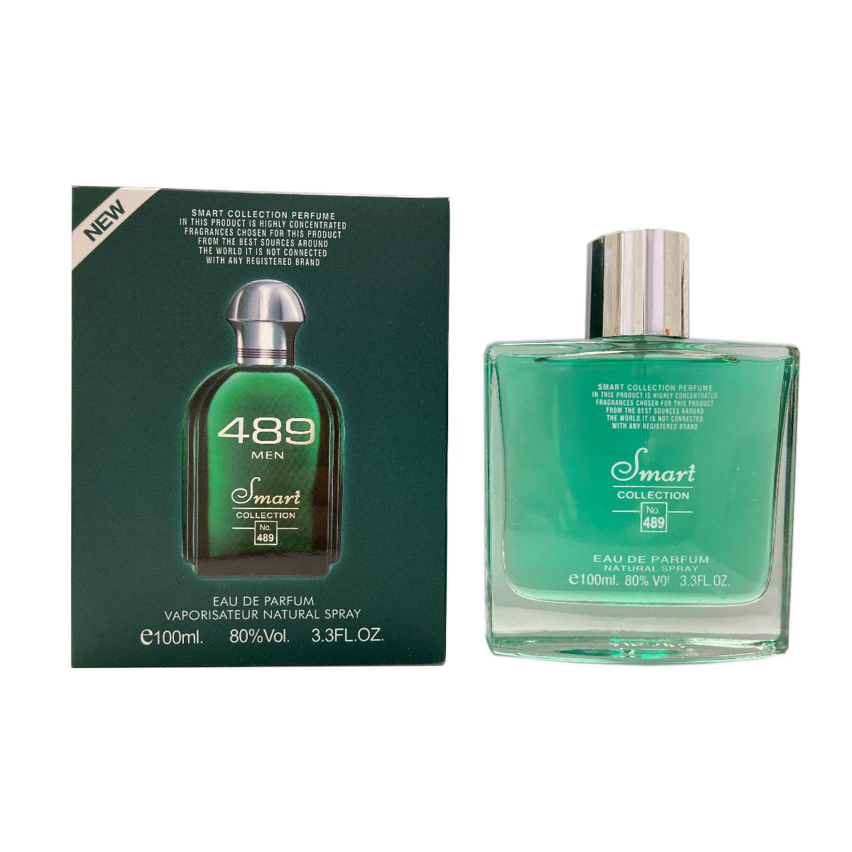 ادو پرفیوم مردانه اسمارت کالکشن مدل jaguar green 489 حجم 100 میلی لیتر