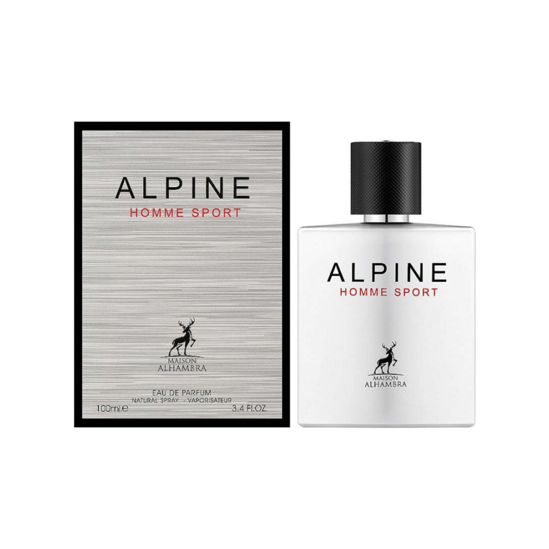 ادو پرفیوم مردانه الحمبرا مدل alpine حجم 100 میلی لیتر