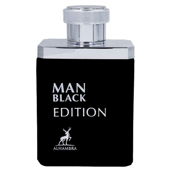 ادو پرفیوم مردانه الحمبرا مدل man black edition حجم 100 میلی لیتر