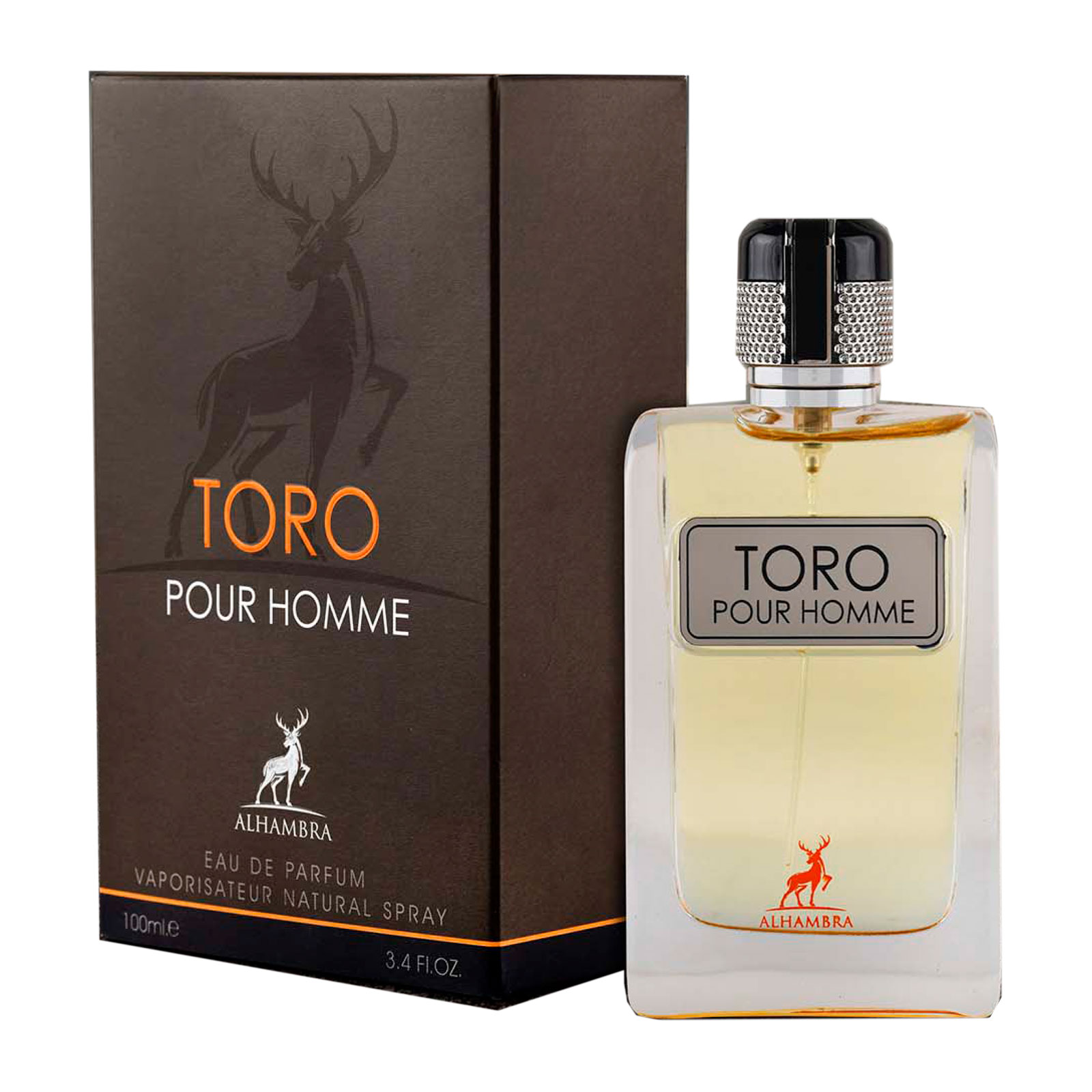 ادو پرفیوم مردانه الحمبرا مدل toro حجم 100 میلی لیتر