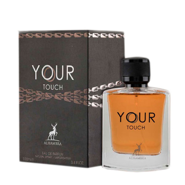 ادو پرفیوم مردانه الحمبرا مدل your touch حجم 100 میلی لیتر