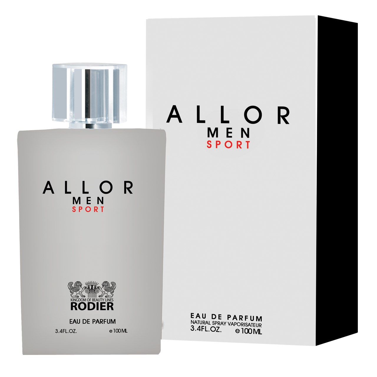ادو پرفیوم مردانه رودیر مدل allor men حجم 100 میلی لیتر
