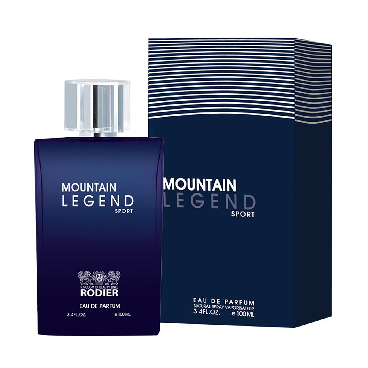 ادو پرفیوم مردانه رودیر مدل mountain legend حجم 100 میلی لیتر