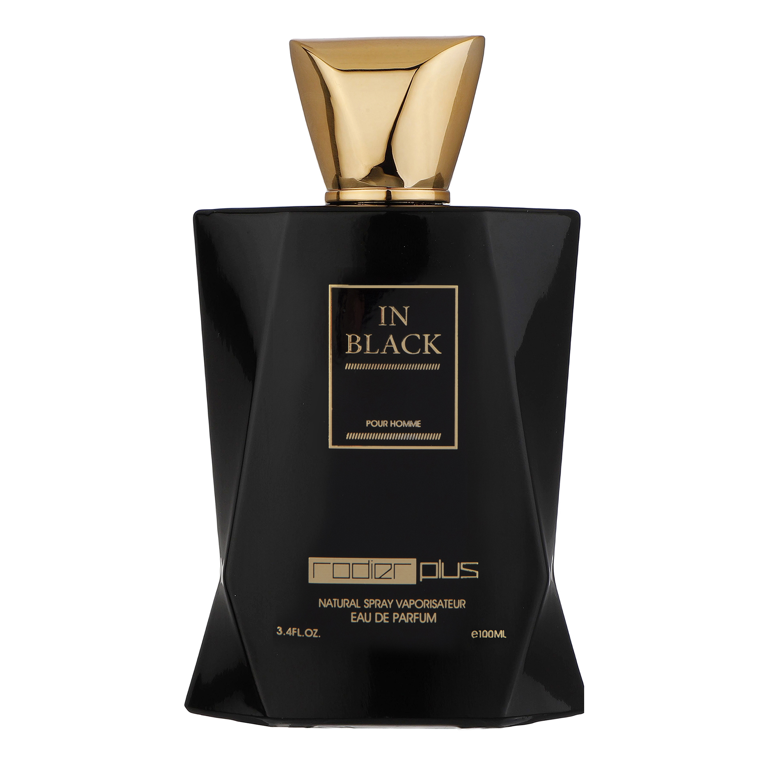 ادو پرفیوم مردانه رودیر پلاس مدل in black حجم 100 میلی لیتر