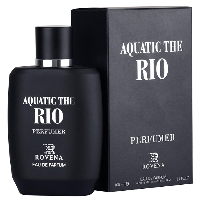 ادو پرفیوم مردانه روونا مدل aquatic the rio حجم 100 میلی لیتر